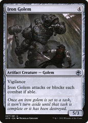 Golem de Ferro / Iron Golem - Magic: The Gathering - MoxLand