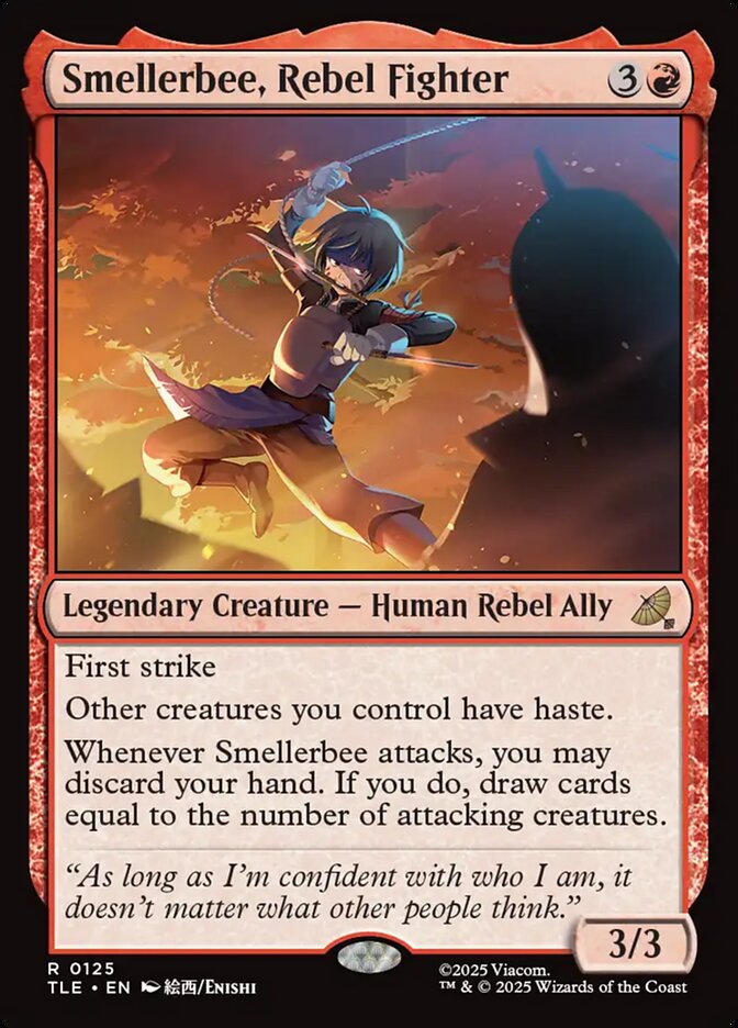 Smellerbee, Guerreira Rebelde / Smellerbee, Rebel Fighter - Magic: The Gathering - MoxLand