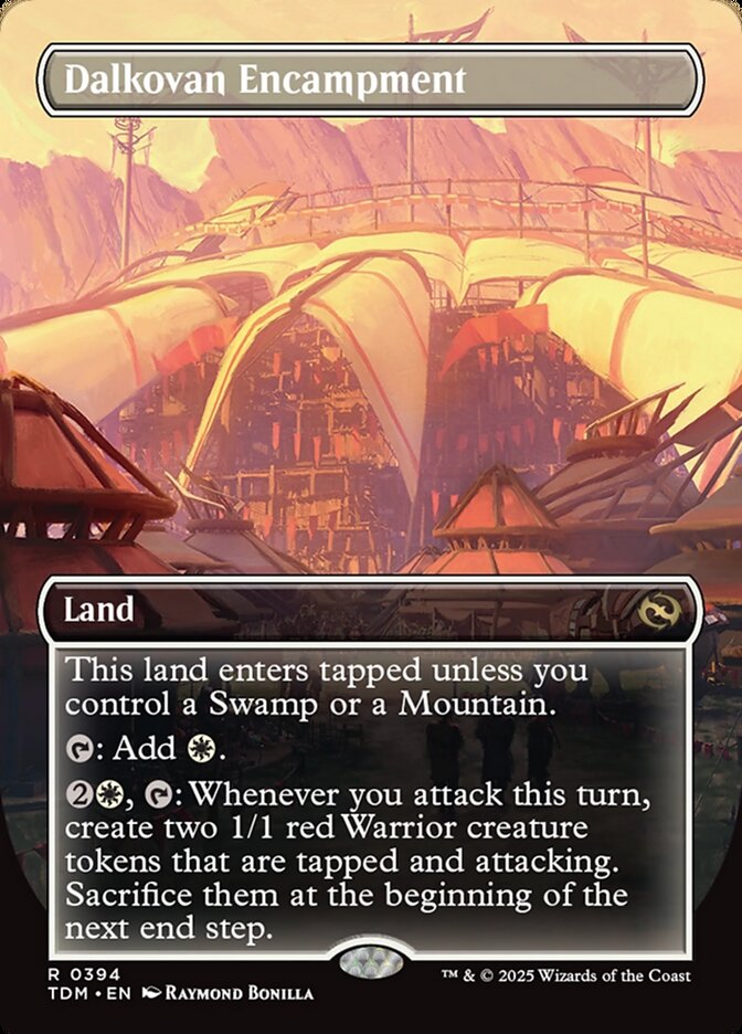 Acampamento Dalkovan / Dalkovan Encampment - Magic: The Gathering - MoxLand