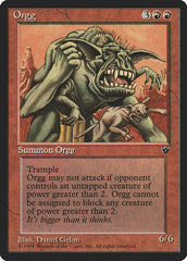 Orgg / Orgg - Magic: The Gathering - MoxLand