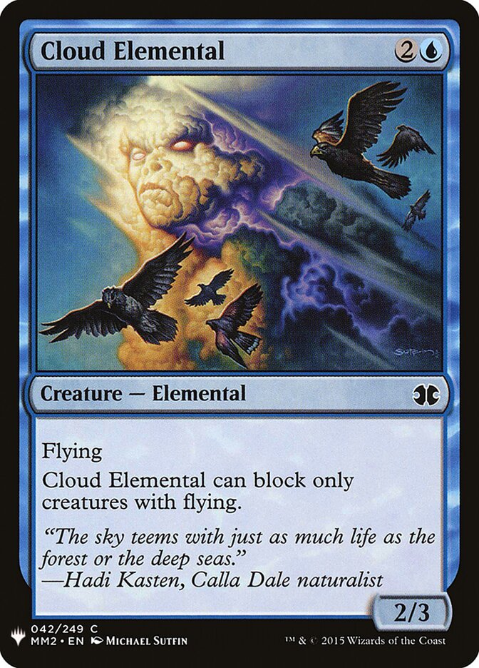 Elemental das Nuvens / Cloud Elemental - Magic: The Gathering - MoxLand