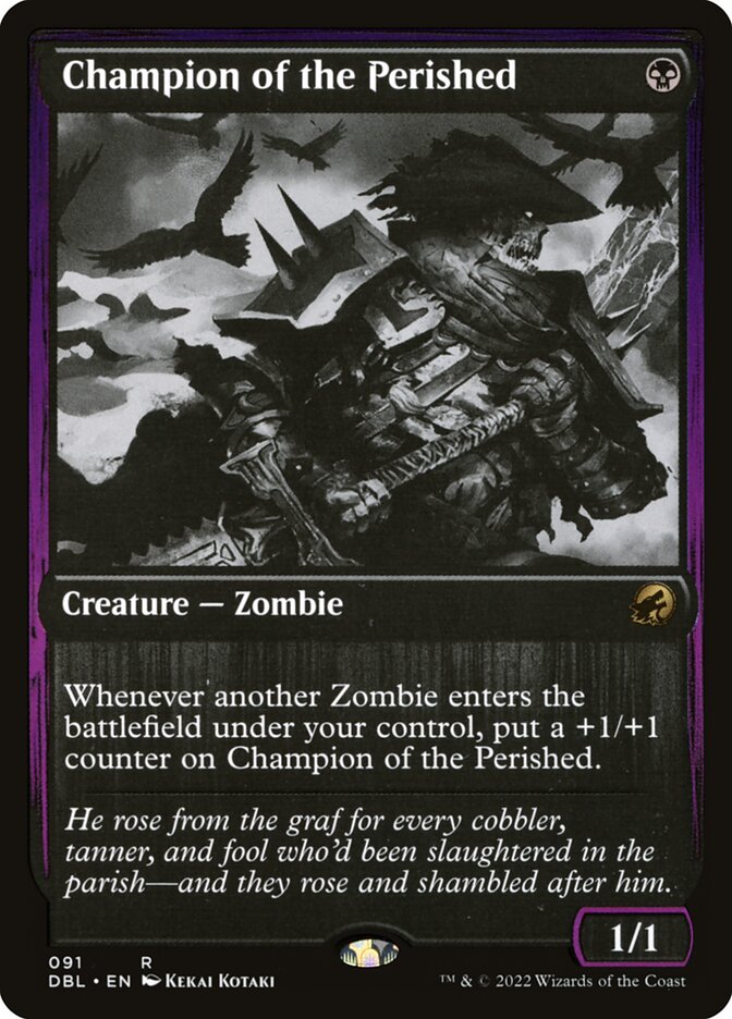 Campeão dos Perecidos / Champion of the Perished - Magic: The Gathering - MoxLand