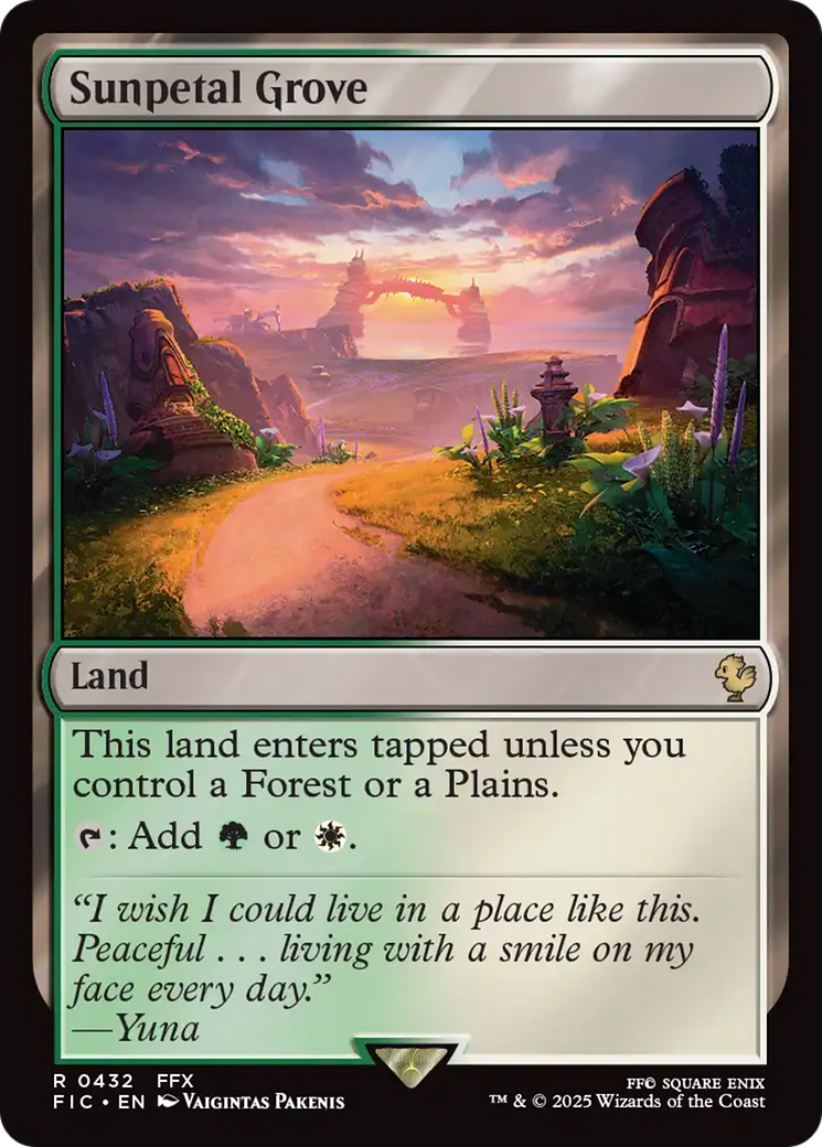 Bosque da Pétala Solar / Sunpetal Grove - Magic: The Gathering - MoxLand