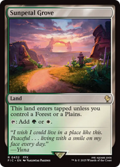 Bosque da Pétala Solar / Sunpetal Grove - Magic: The Gathering - MoxLand