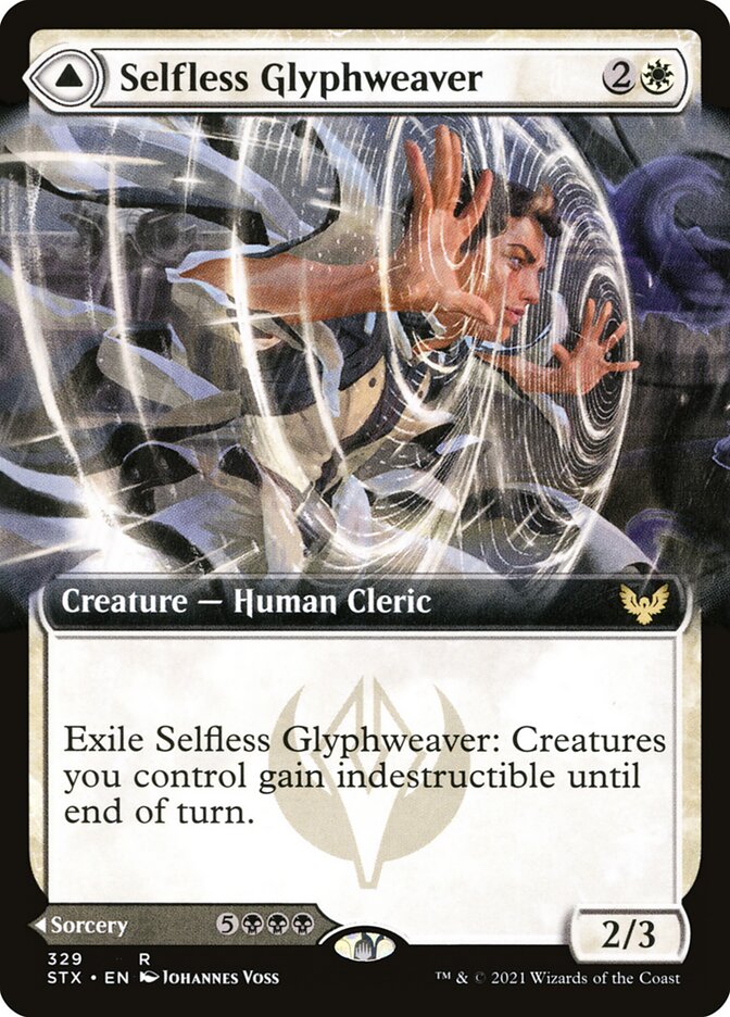 Glifiandeiro Altruísta / Selfless Glyphweaver - Magic: The Gathering - MoxLand
