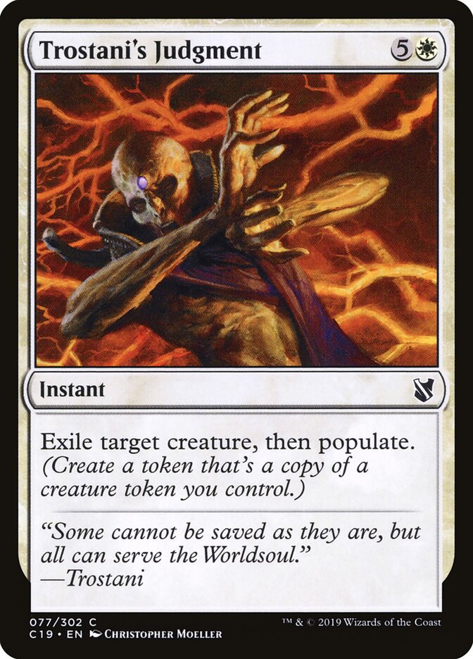 Julgamento de Trostani / Trostani's Judgment - Magic: The Gathering - MoxLand