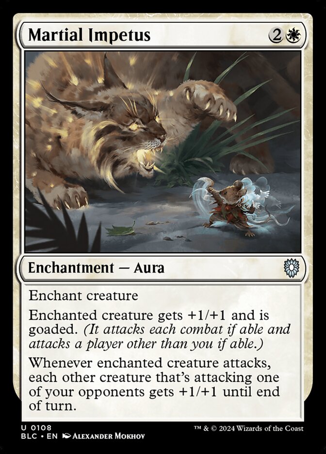 Ímpeto Marcial / Martial Impetus - Magic: The Gathering - MoxLand