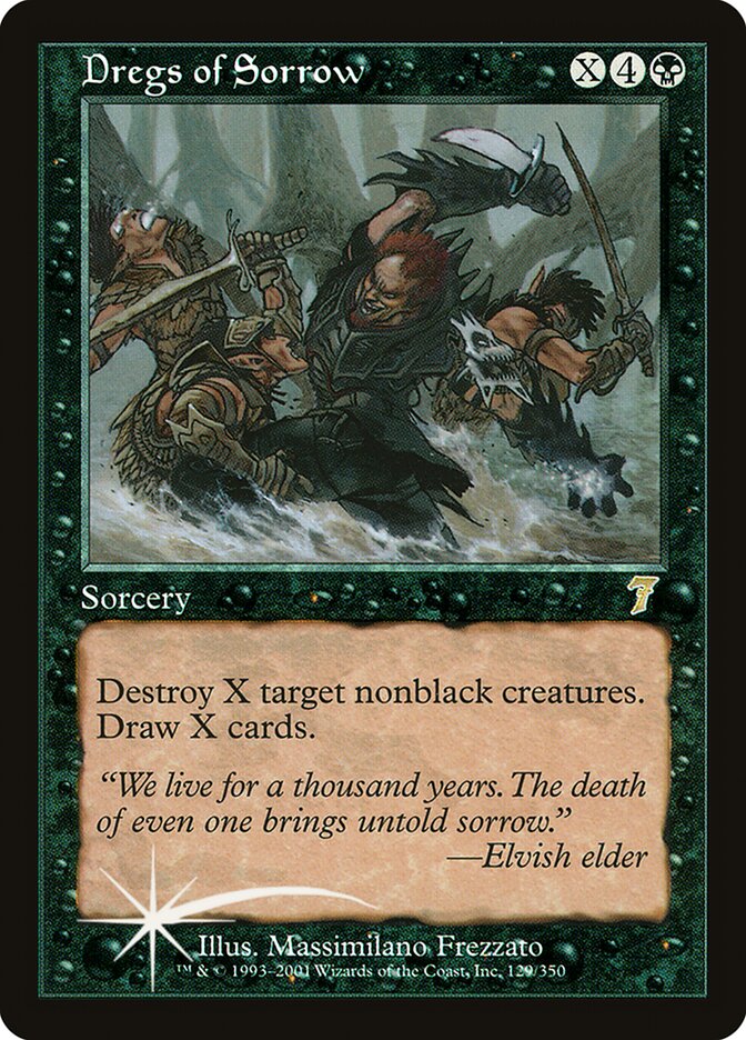 Resquícios de Pesar / Dregs of Sorrow - Magic: The Gathering - MoxLand