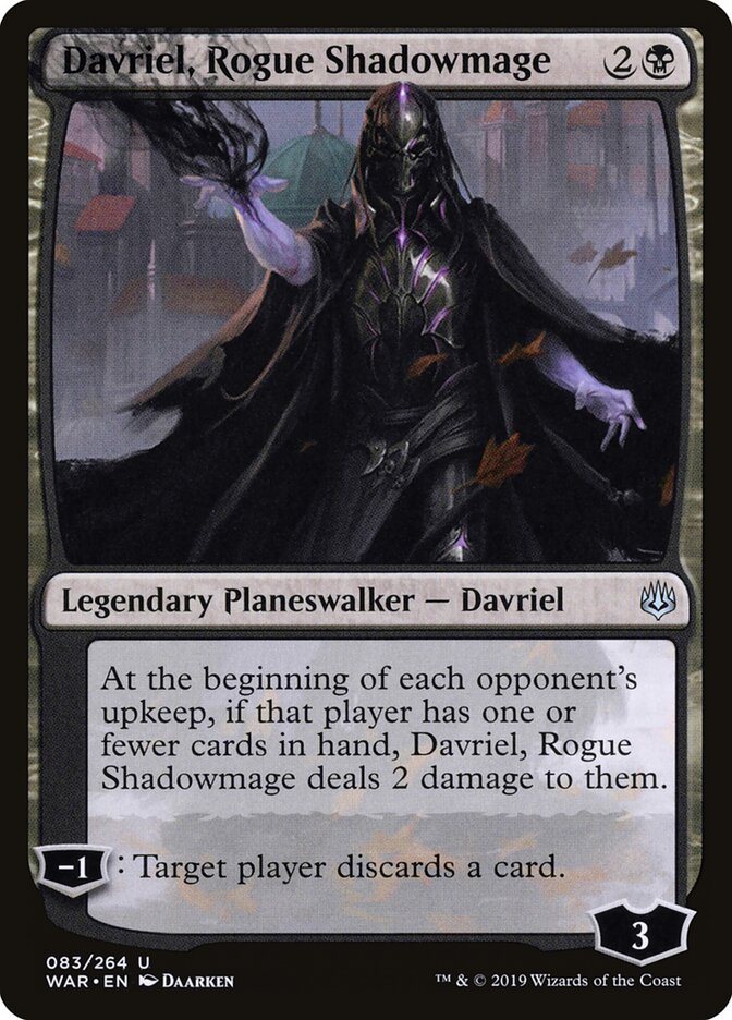 Davriel, Mago das Sombras Ladino / Davriel, Rogue Shadowmage - Magic: The Gathering - MoxLand