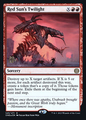 Crepúsculo do Sol Vermelho / Red Sun's Twilight - Magic: The Gathering - MoxLand