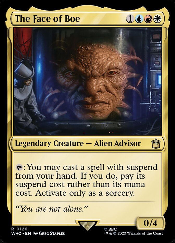 The Face of Boe - Magic: The Gathering - MoxLand