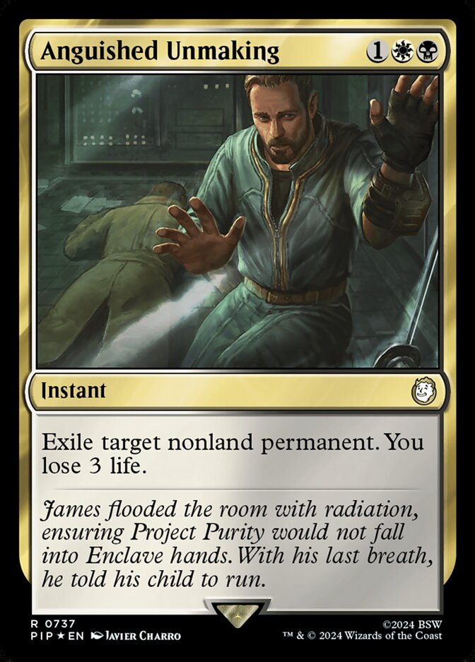 Desfazer Angustiado / Anguished Unmaking - Magic: The Gathering - MoxLand
