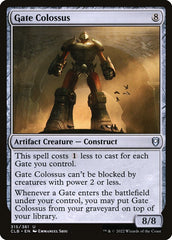 Colosso do Portão / Gate Colossus - Magic: The Gathering - MoxLand