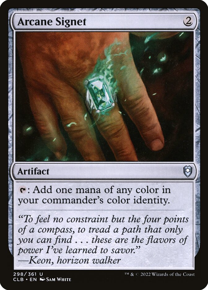 Sinete Arcano / Arcane Signet - Magic: The Gathering - MoxLand