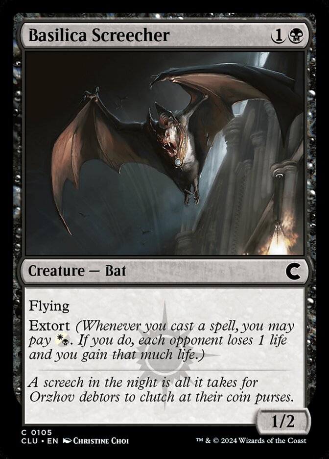 Sibilador da Basílica / Basilica Screecher - Magic: The Gathering - MoxLand