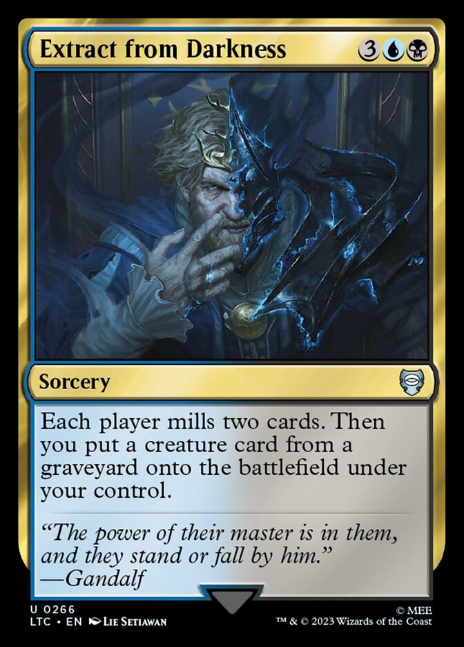 Extrair das Trevas / Extract from Darkness - Magic: The Gathering - MoxLand