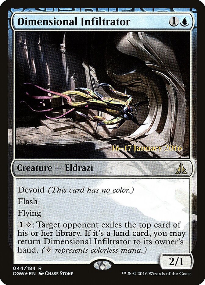 Infiltrador Dimensional / Dimensional Infiltrator - Magic: The Gathering - MoxLand