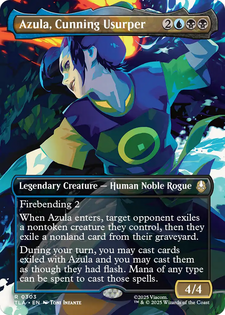 Azula, Usurpadora Astuta / Azula, Cunning Usurper - Magic: The Gathering - MoxLand