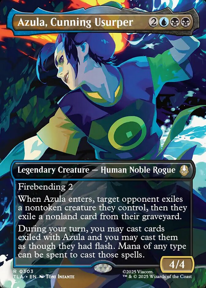 Azula, Usurpadora Astuta / Azula, Cunning Usurper - Magic: The Gathering - MoxLand