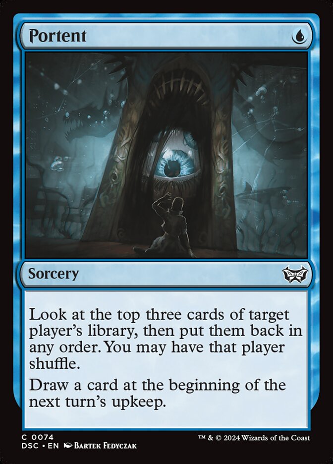 Presságio / Portent - Magic: The Gathering - MoxLand