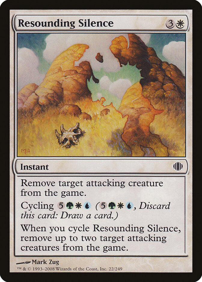 Silêncio Ressonante / Resounding Silence - Magic: The Gathering - MoxLand