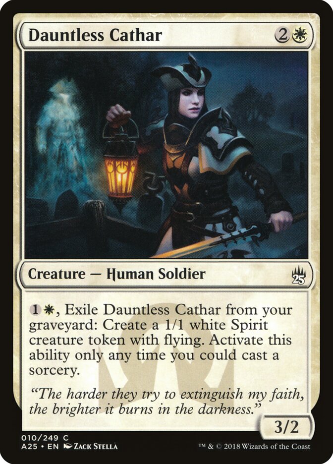 Cátaro Destemido / Dauntless Cathar - Magic: The Gathering - MoxLand