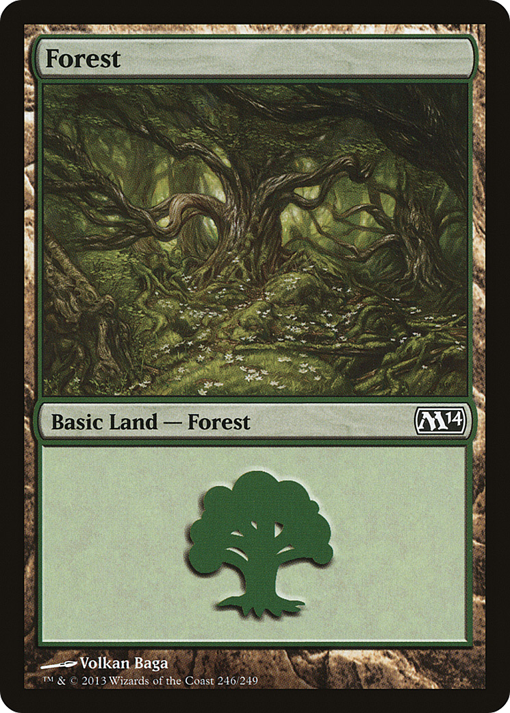 Floresta / Forest - Magic: The Gathering - MoxLand