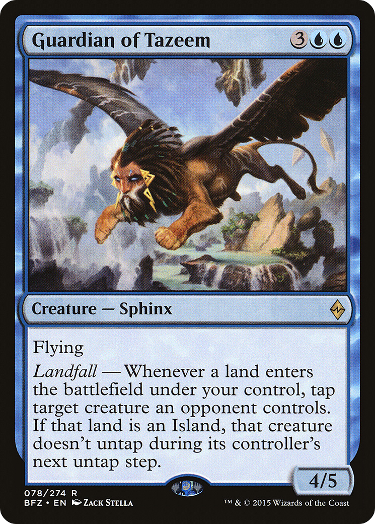 Guardião de Tazeem / Guardian of Tazeem - Magic: The Gathering - MoxLand