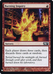 Inquisição Ardente / Burning Inquiry - Magic: The Gathering - MoxLand