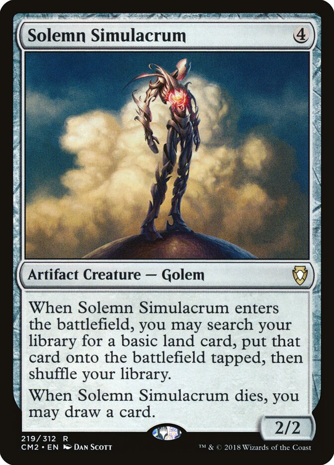 Simulacro Solene / Solemn Simulacrum - Magic: The Gathering - MoxLand