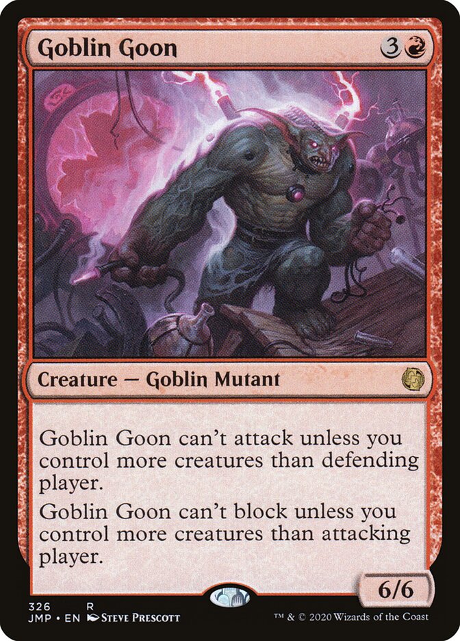 Capanga Goblin / Goblin Goon - Magic: The Gathering - MoxLand