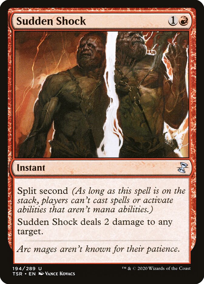 Choque Repentino / Sudden Shock - Magic: The Gathering - MoxLand