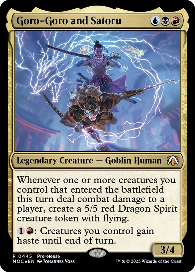 Goro-Goro e Satoru / Goro-Goro and Satoru - Magic: The Gathering - MoxLand