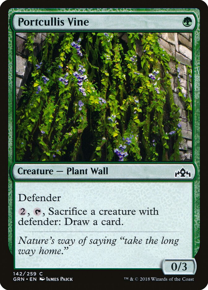 Hédera do Pórtico / Portcullis Vine - Magic: The Gathering - MoxLand