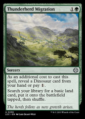 Migração da Manada do Trovão / Thunderherd Migration - Magic: The Gathering - MoxLand