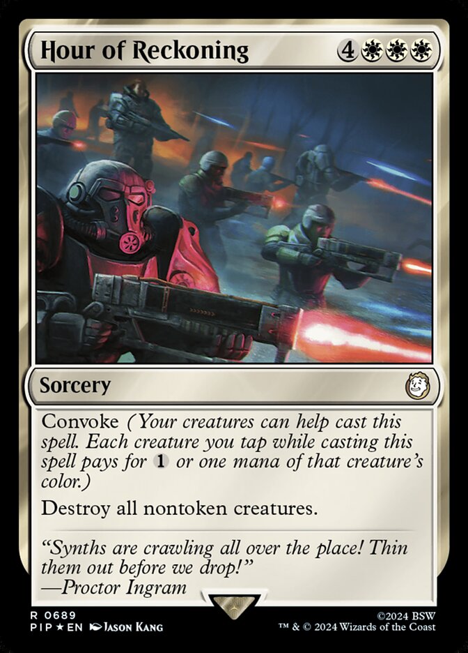 Hora de Avaliação / Hour of Reckoning - Magic: The Gathering - MoxLand
