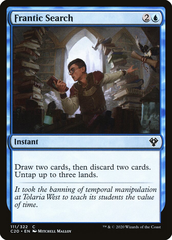 Busca Frenética / Frantic Search - Magic: The Gathering - MoxLand