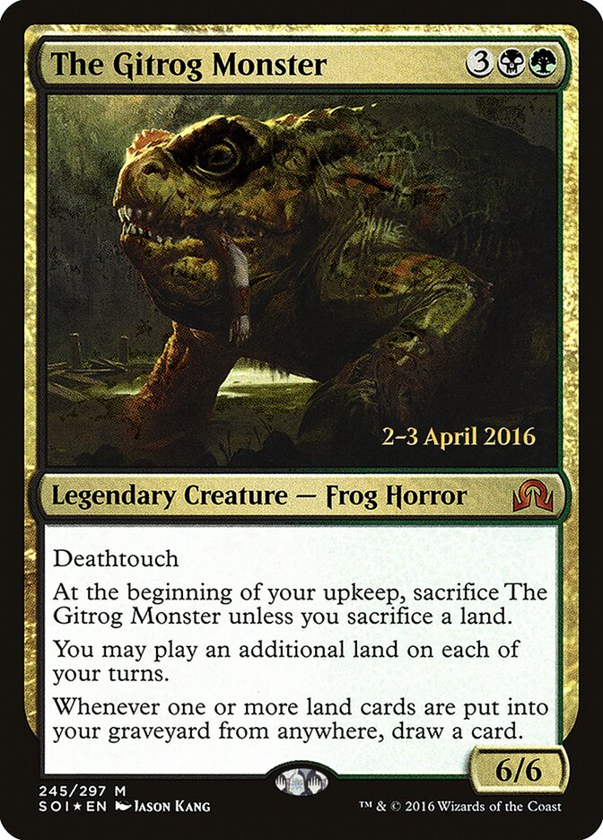 Monstro Gitrog / The Gitrog Monster - Magic: The Gathering - MoxLand