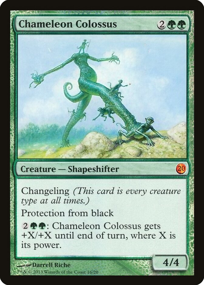 Colosso Camaleão / Chameleon Colossus - Magic: The Gathering - MoxLand