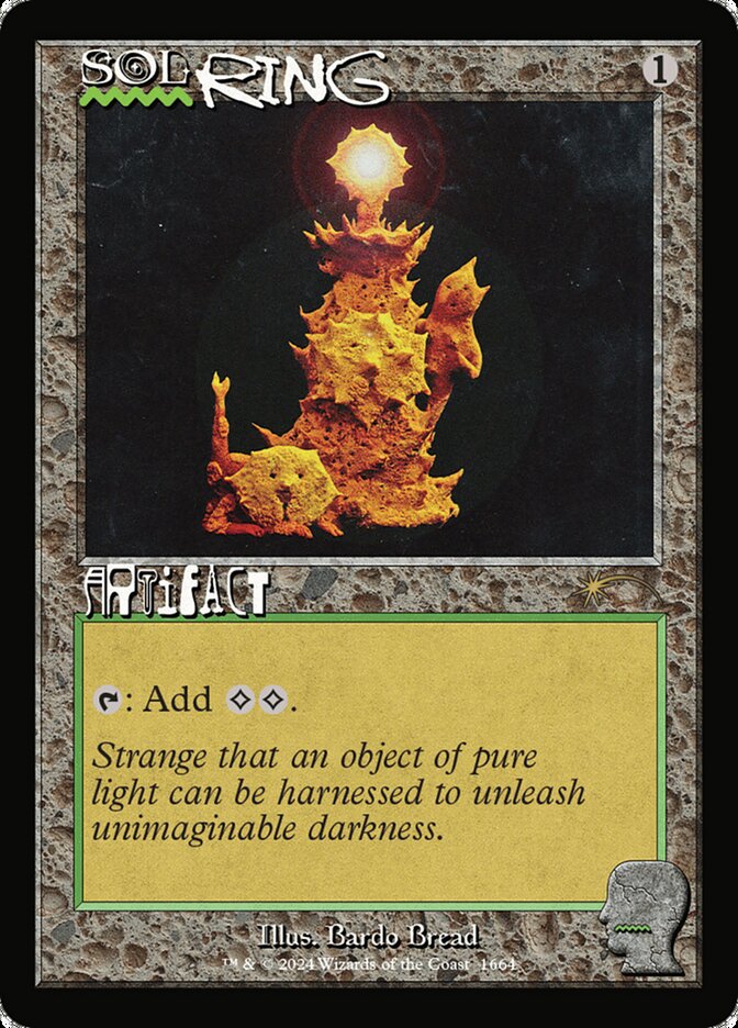 Anel Solar / Sol Ring - Magic: The Gathering - MoxLand