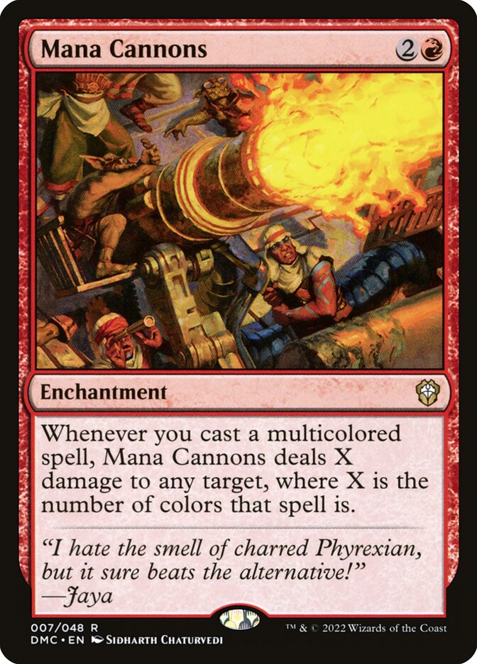 Canhões de Mana / Mana Cannons - Magic: The Gathering - MoxLand