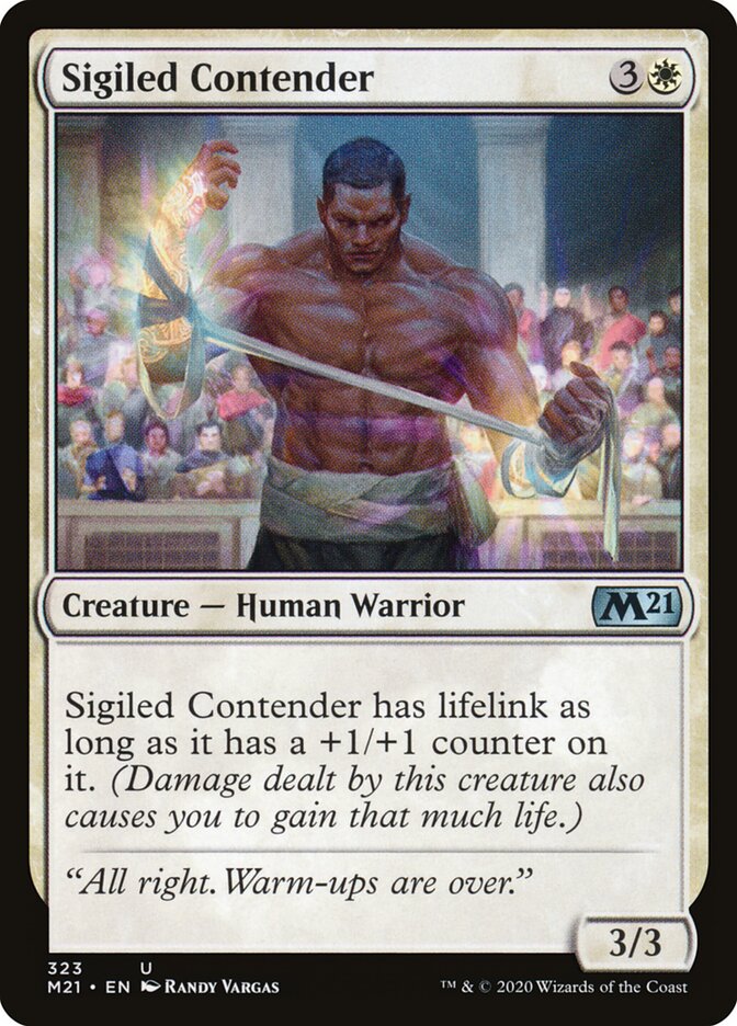 Competidor Rúnico / Sigiled Contender - Magic: The Gathering - MoxLand