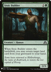 Construtor Estoico / Stoic Builder - Magic: The Gathering - MoxLand