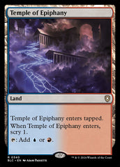 Templo da Epifania / Temple of Epiphany - Magic: The Gathering - MoxLand