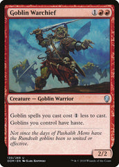 Comandante de Guerra Goblin / Goblin Warchief - Magic: The Gathering - MoxLand