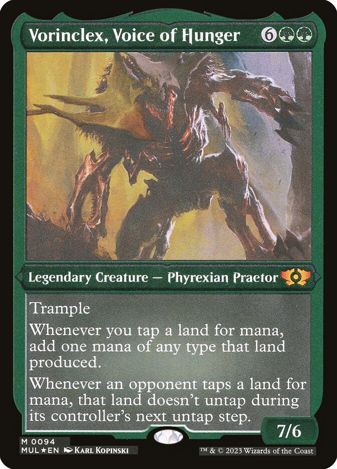 Vorinclex, Voz da Fome / Vorinclex, Voice of Hunger - Magic: The Gathering - MoxLand