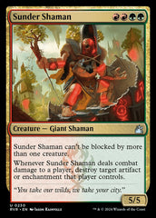 Xamã Rachador / Sunder Shaman - Magic: The Gathering - MoxLand
