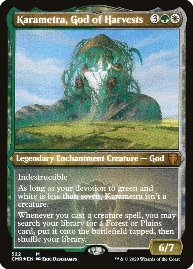 Carametra, Deusa da Colheita / Karametra, God of Harvests - Magic: The Gathering - MoxLand