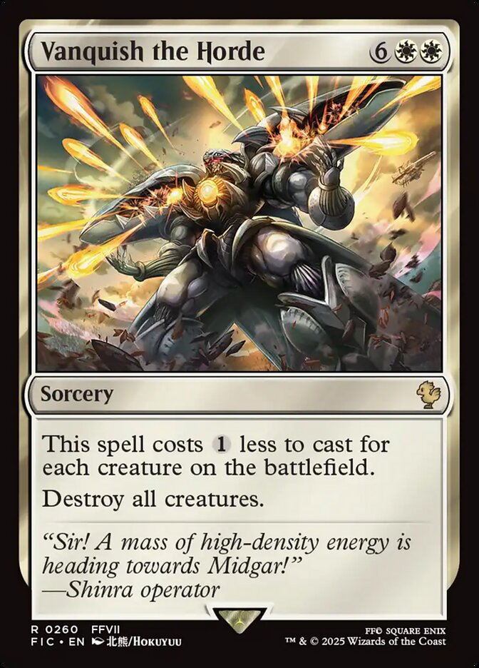 Subjugar a Horda / Vanquish the Horde - Magic: The Gathering - MoxLand