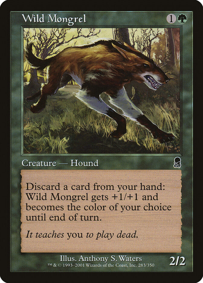 Mestiços Selvagens / Wild Mongrel - Magic: The Gathering - MoxLand
